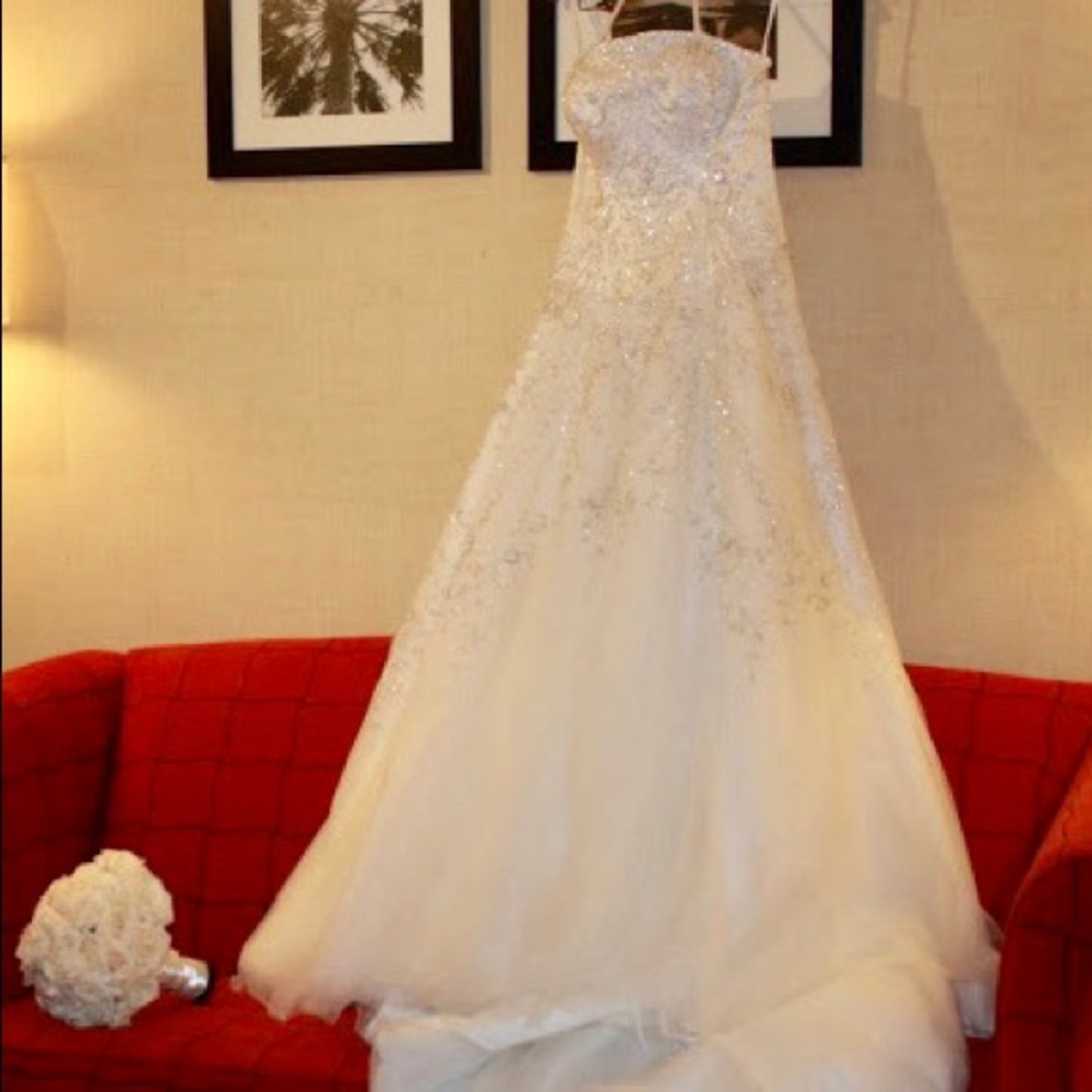 Beaded Wedding Dress (Ball Gown)!